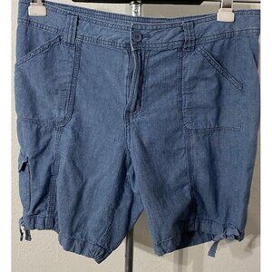St. John's Bay Womens. Size 14P Shorts  100% Cotton